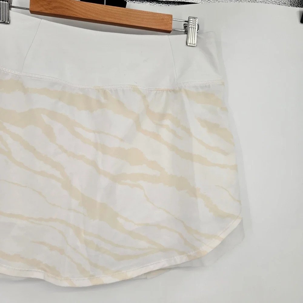 Calia‎ by Carrie Underwood Womens White Zebra Print Athletic Skort Size M